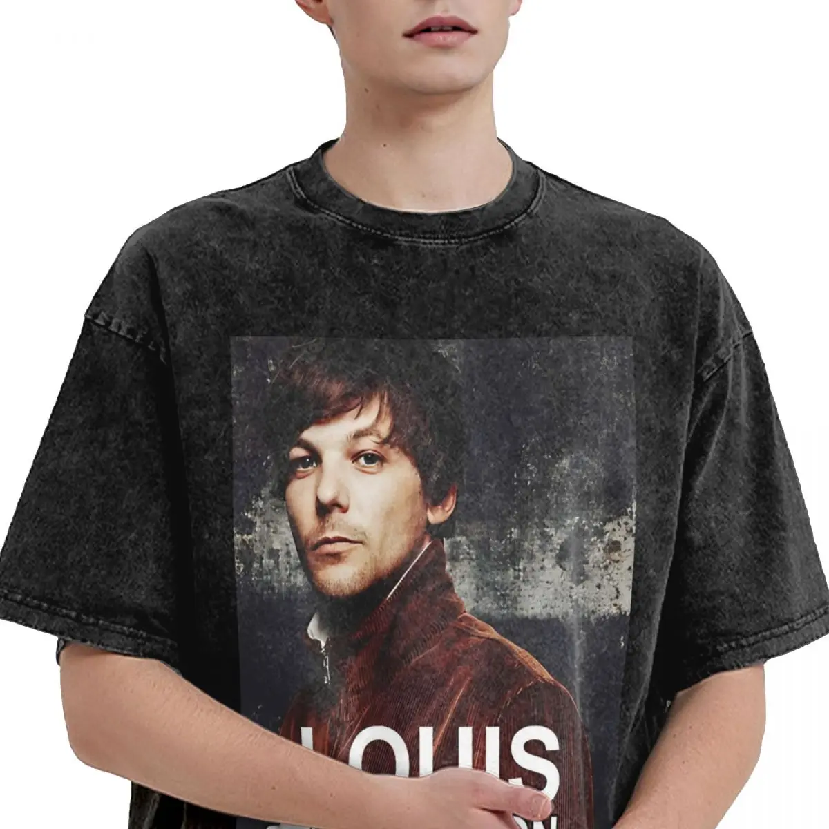 Мужские футболки с американским туром 2020 Louis Tomlinsons Musician топы летняя футболка