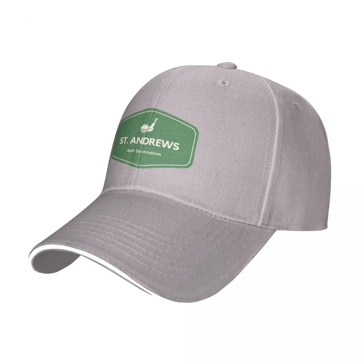 

New St Andrews in Scotland - Golf Old Course Travel Destination Logo Cap Baseball Cap new in hat women's beach outlet Men's
