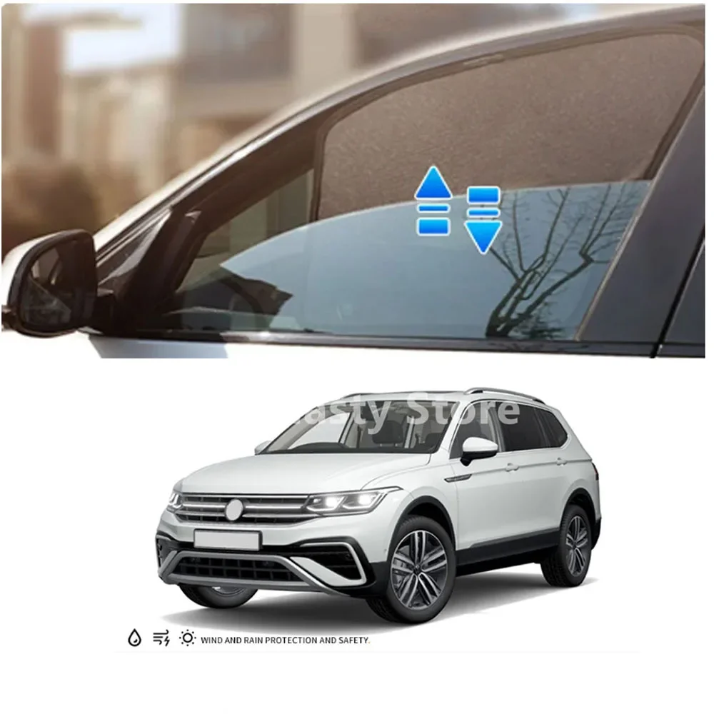 Магнитный солнцезащитный козырек для Фольксваген Tiguan L 2017-2023