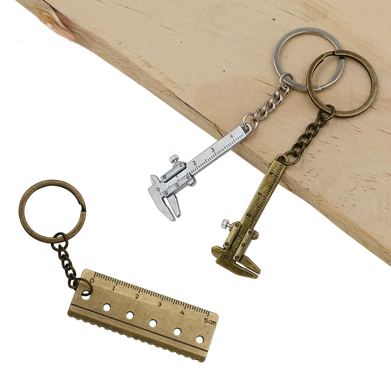 Мини-штангенциркуль портативный брелок с верньерным штангенциркулем
