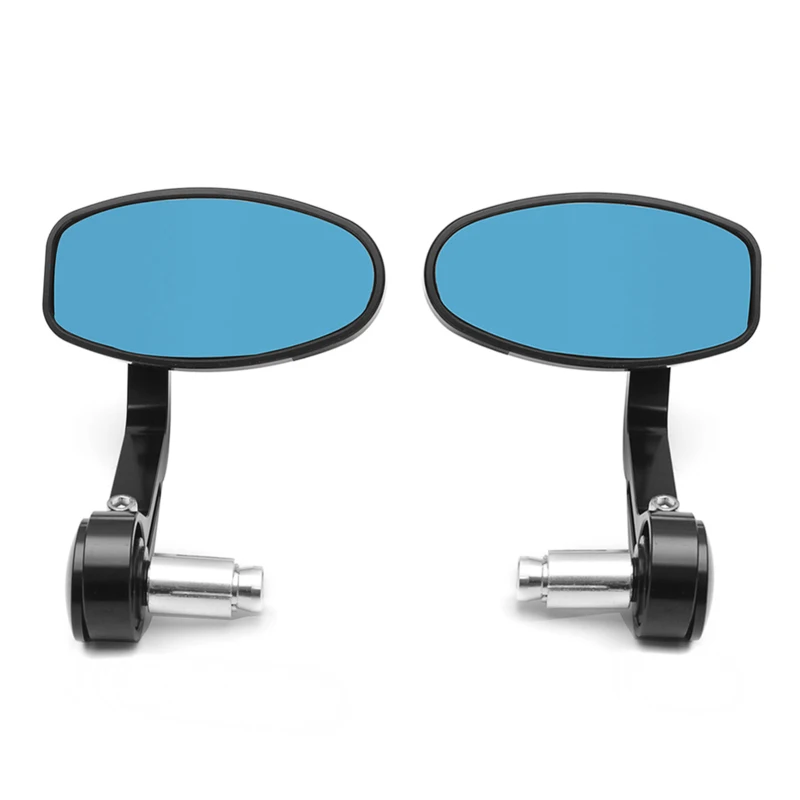 Черные боковые зеркала заднего вида для мотоцикла с ЧПУ Triumph Speed Triple 2 шт.