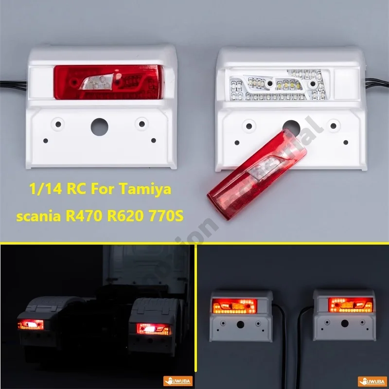 Светодиодный задний фонарь для Tamiya SCANIA 770S