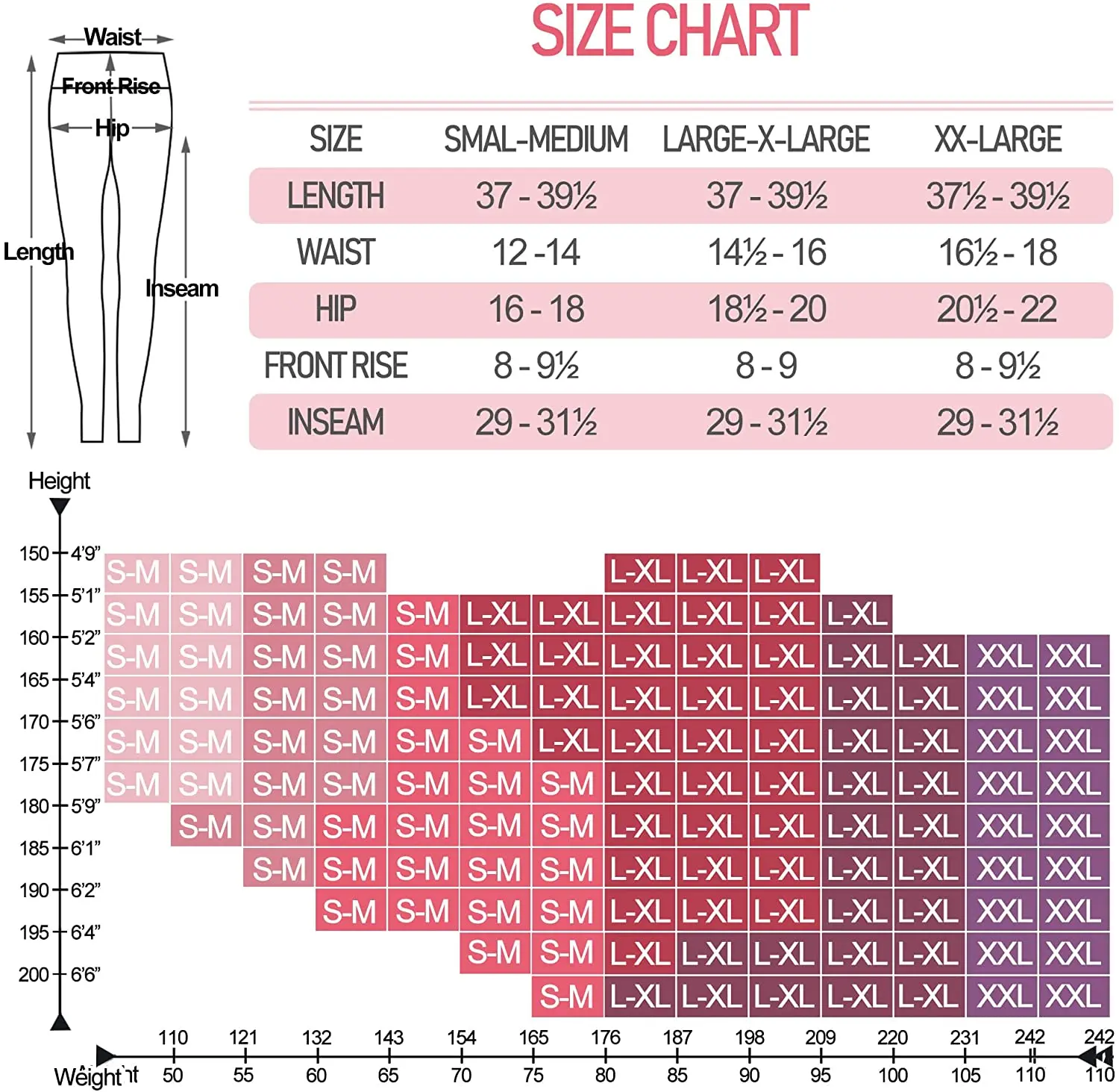 CAMPSNAIL 4 Pack Leggings for Women - High Waisted Soft Tummy Control Yoga Pants Workout Cycling Tights Sexy Thigts Pants