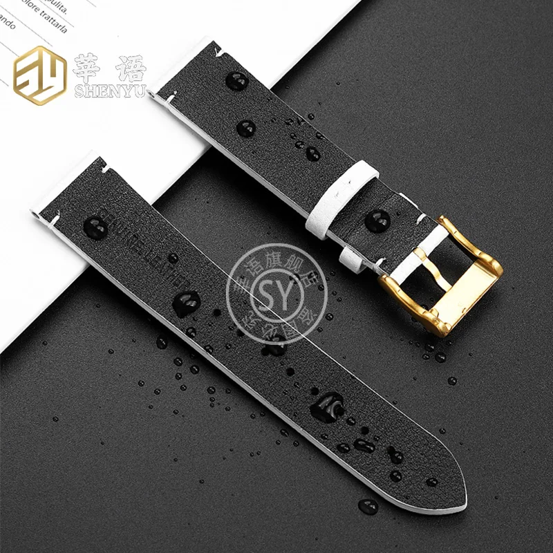 Фото Shenyu для GUCCI G-TIMELESS YA1264065 YA1264067 Burt's Bee вышитый зеленый кожаный ремешок для мужчин и женщин аксессуары для браслетов №3