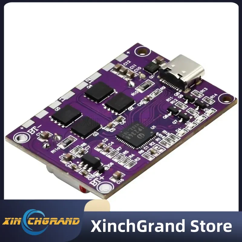 IP2368 Двунаправленный модуль быстрой зарядки 100 Вт Интерфейс Buck-Boost Type-c Литиевая