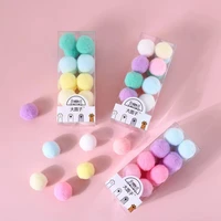 pet toy ball cat dog mute toy polyester bouncy ball macaron color self hi interactive gift box supplies