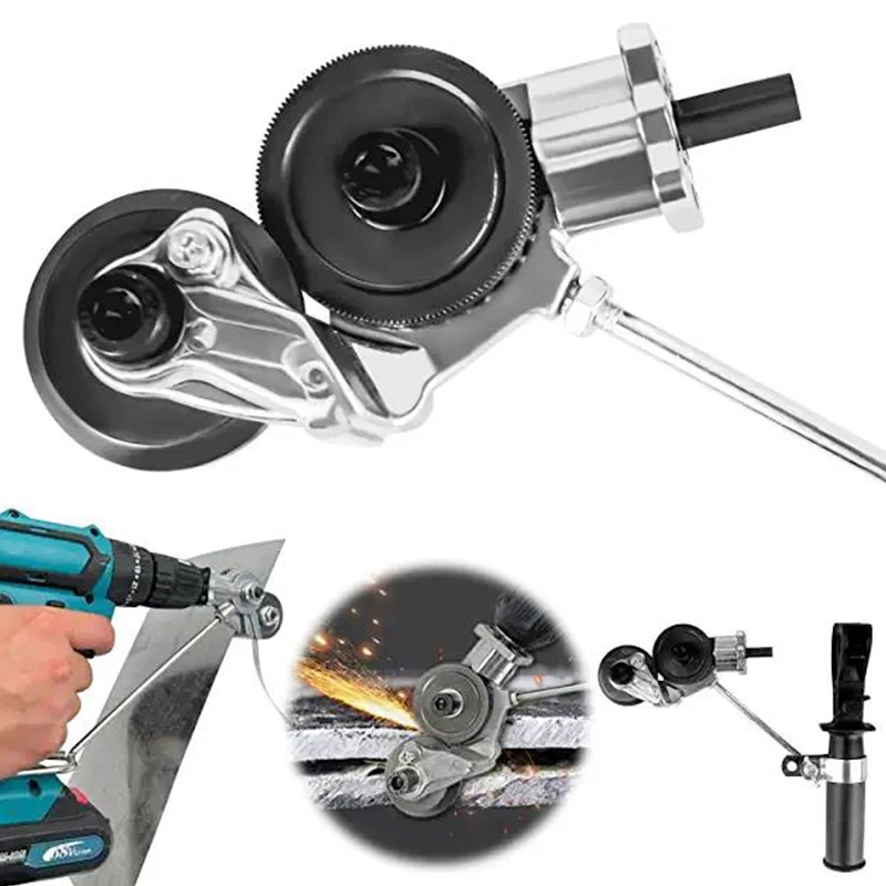 

Электрическая режущая дрель, Легкое крепление ножниц, дрель, электрическая дрель, пластина, металл, дрель, Ниблер для использования, резак, крепление