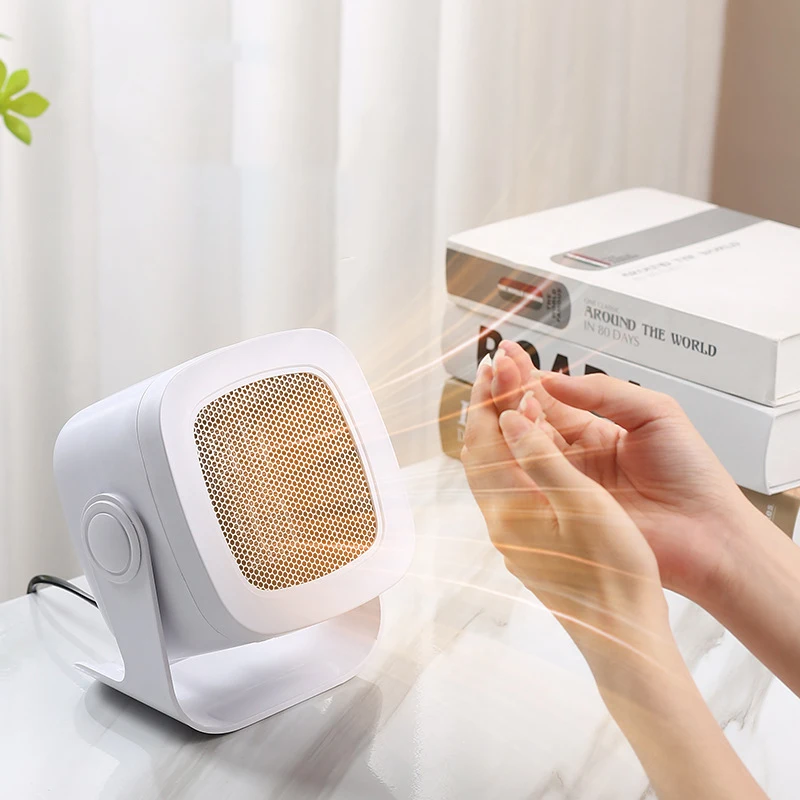 

800 Вт Настольный портативный Электрический обогреватель бытовой маленький теплый воздуходувка быстрый нагреватель вентилятор для дома, комнаты, офиса, спальни EU US Plug