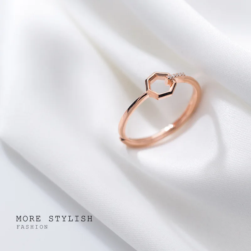 Кольца La Monada женские из серебра 925 пробы с изменяемым размером ювелирные