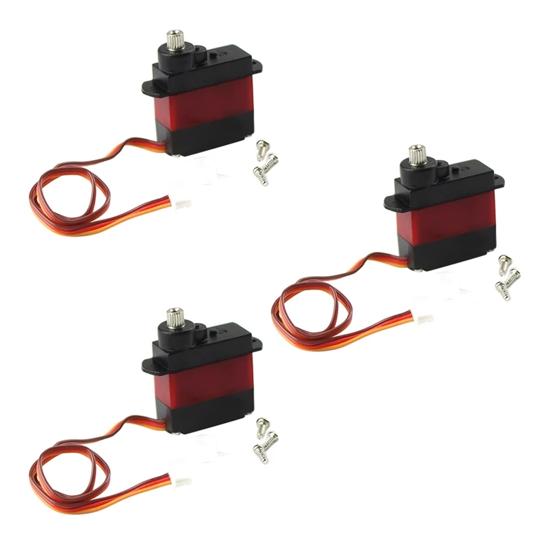 

3X RC Helicopter Accessories Upgrade Parts Servo Metal Gear K130 Digital Servo RC Part For Wltoys XK K130 RC Helicopter