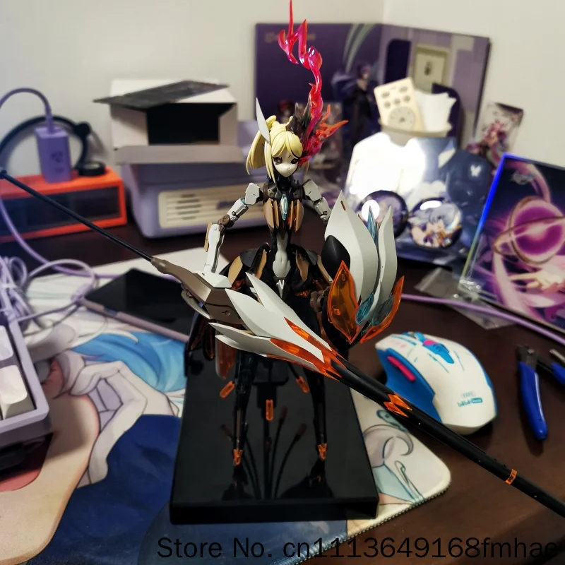 Фото Набор для сборки модели Hemoxian Hexin Zhizao Rosa Project Xinghua Lily в масштабе 1/10, трансформируемая фигурка-меха, игрушка-конструктор, подарок №2