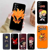 anime cartoon naruto phone case for samsung a01 a11 a12 a13 a22 a23 a31 a32 a41 a51 a52 a53 a71 a72 a73 4g 5g tpu case