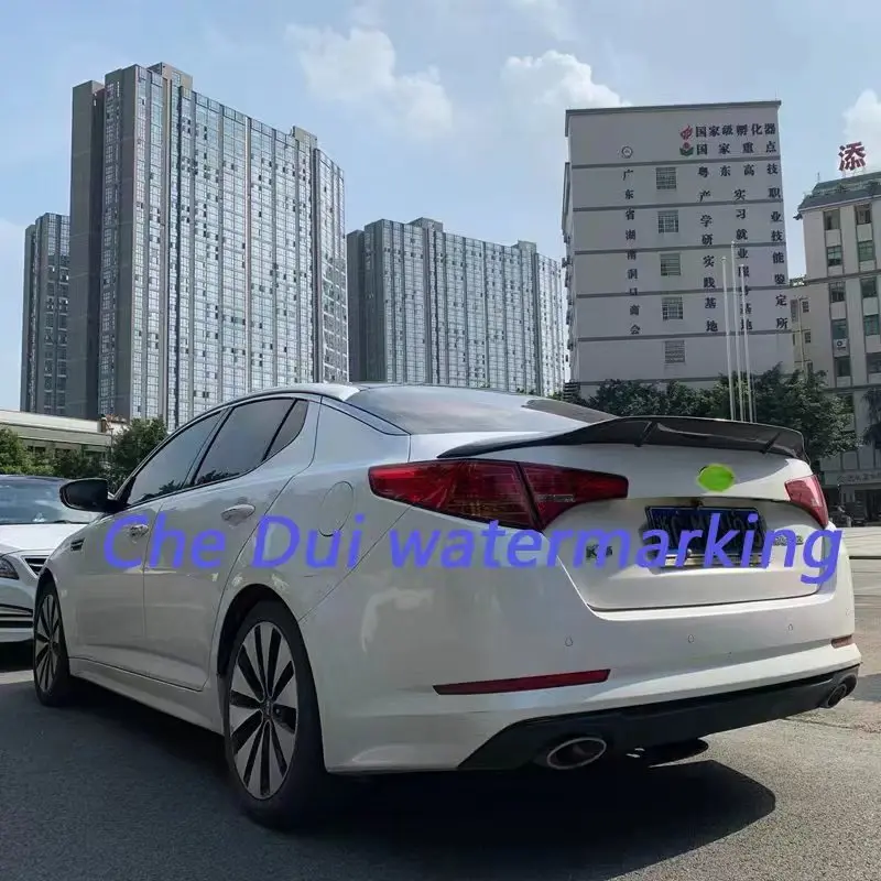 Задний спойлер из углеродного волокна для Kia K5 Optima 2011 2012 2013 R Style