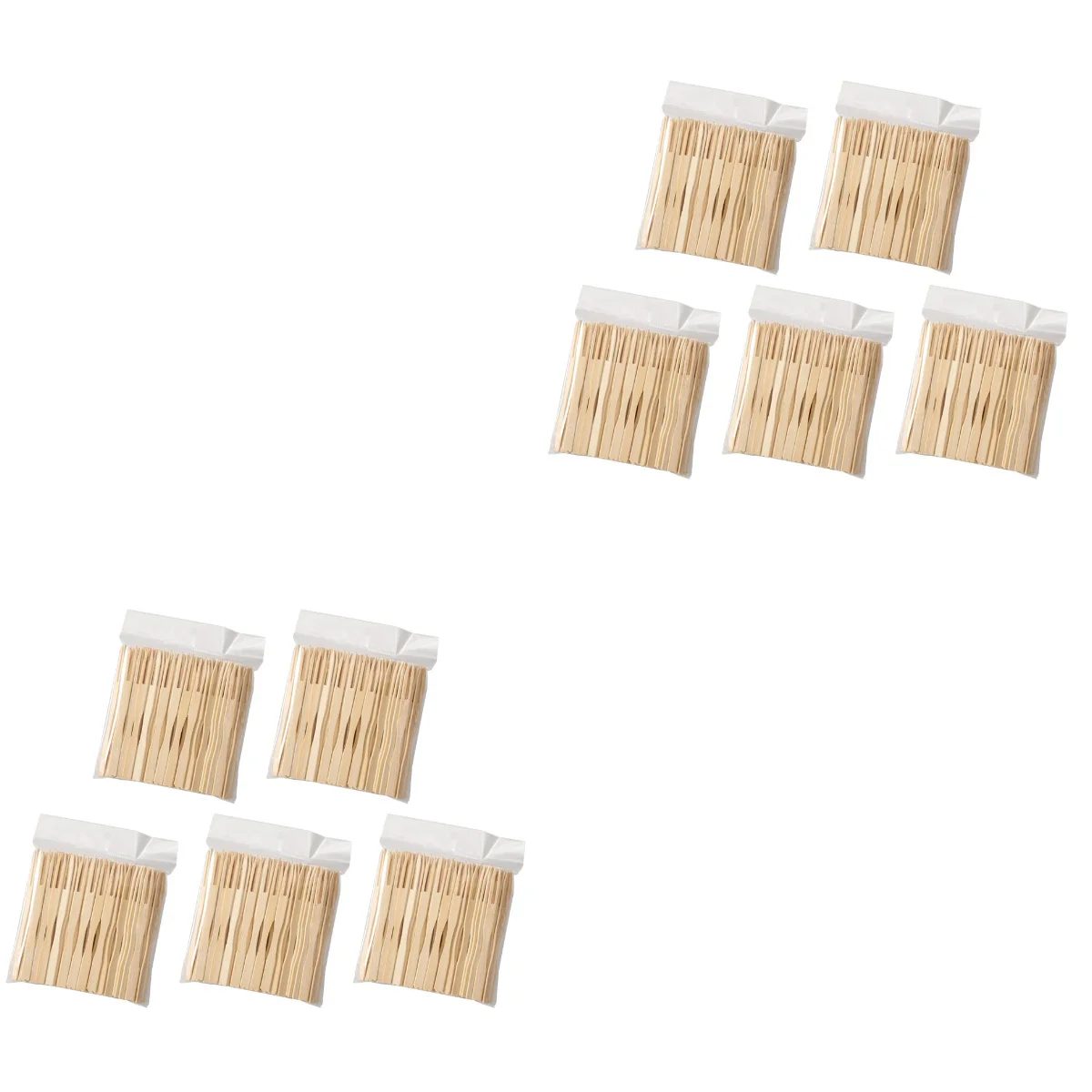 

Одноразовая Вилка для фруктов, десерт с двумя зубьями, Бамбуковая посуда, Экологически чистая палочка для закусок, посуда из бревен