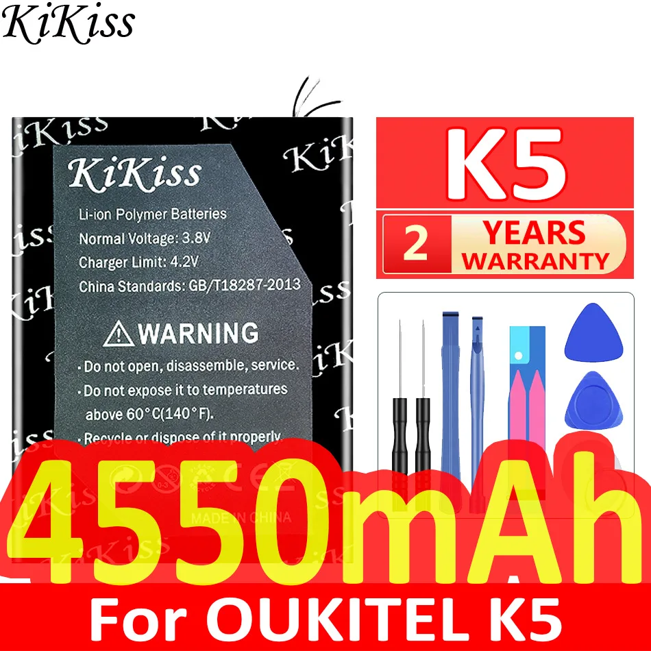 

Battery 4550mAh for OUKITEL K5 K 5 Bateira