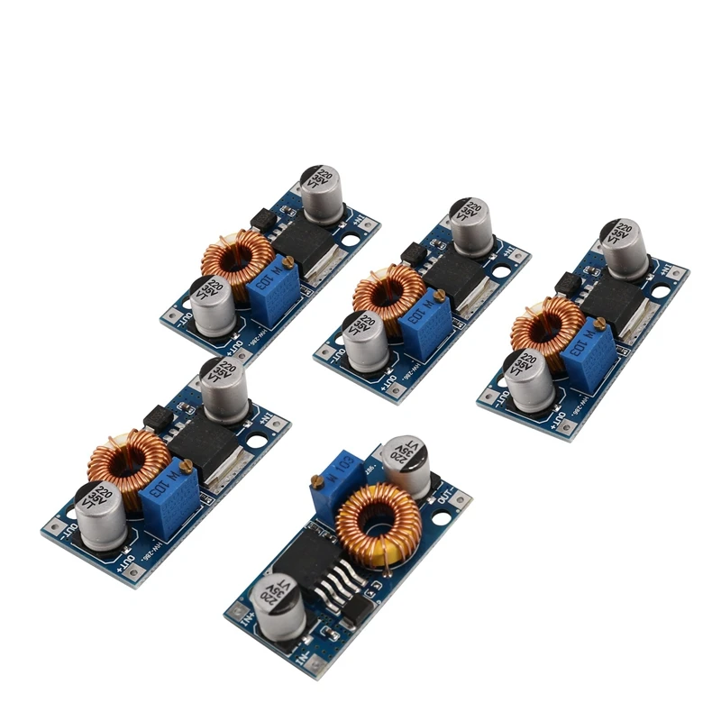 Регулируемый понижающий блок питания XL4015 5A для зарядки литиевой батареи