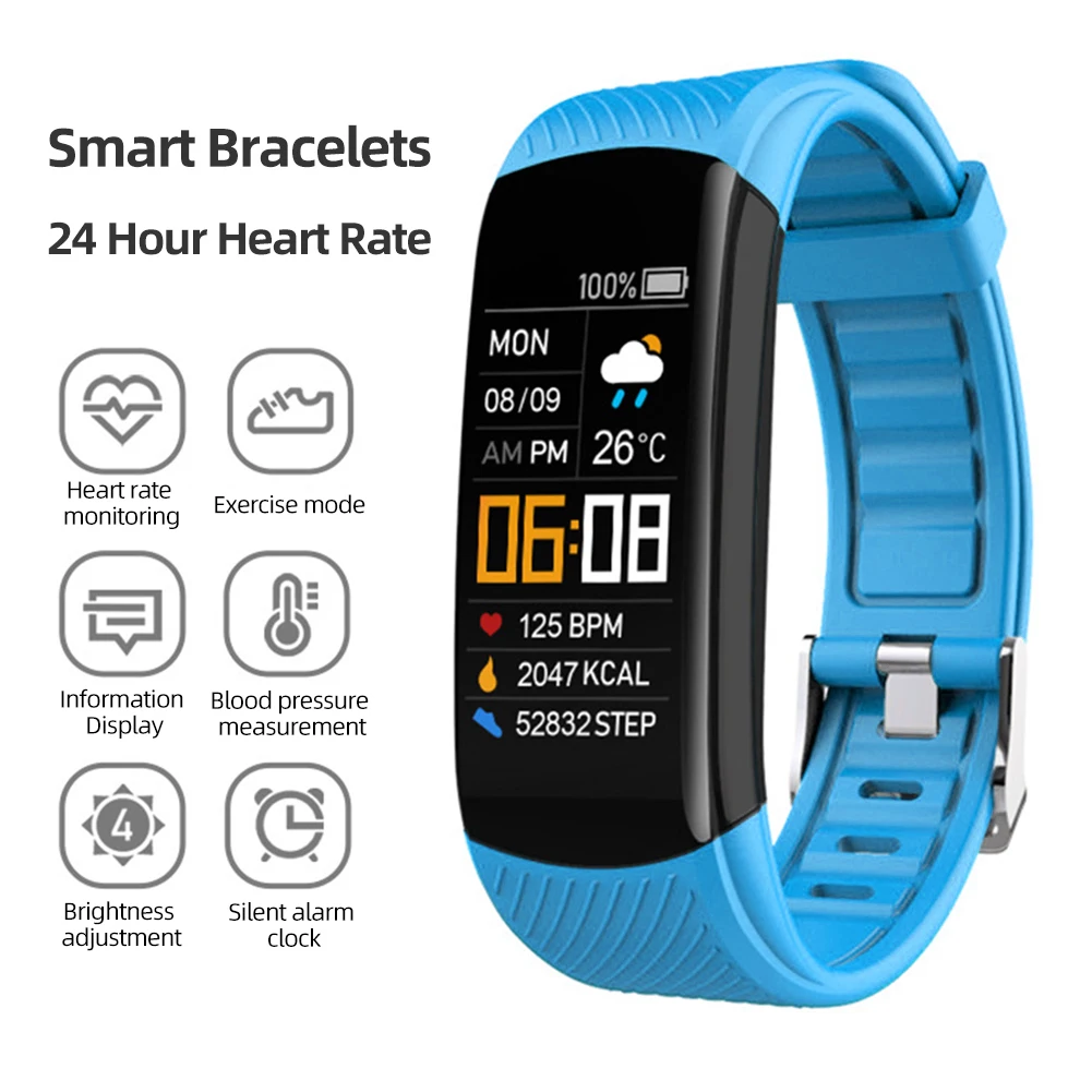 

Sport Smart Watch Men Women Smartwatch Electronics Smart Clock for Android IOS Fitness Tracker New Fashion Smart-watch C5S