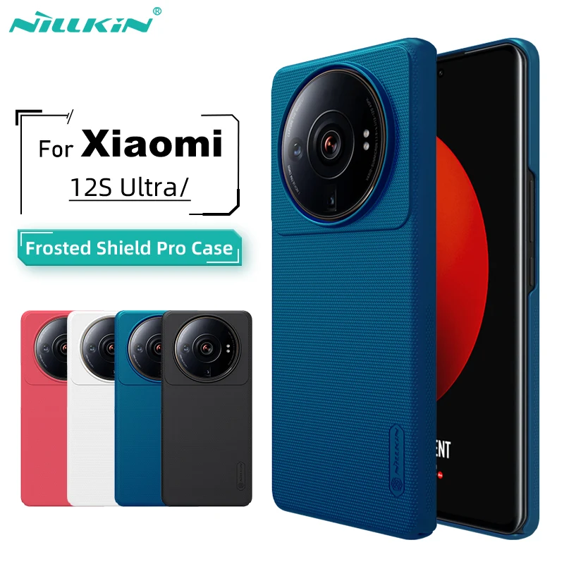 For Xiaomi 12S Ultra Case NILLKIN Frosted Shield Hard PC Protection Cover For Xiaomi 12 Lite For Xiaomi 12S Pro For Xiaomi 12S