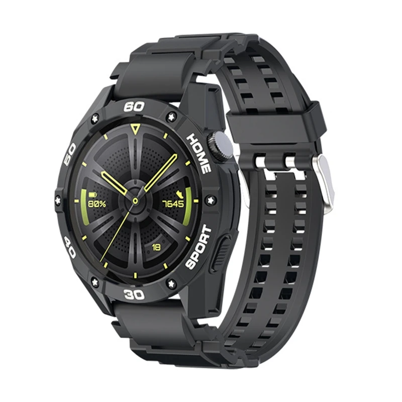

Anti-scratch TPU Watch Case Screen Protector Bumper Protection Cover Protective Frame Shell for huawei Watch GT3 46mm B36A