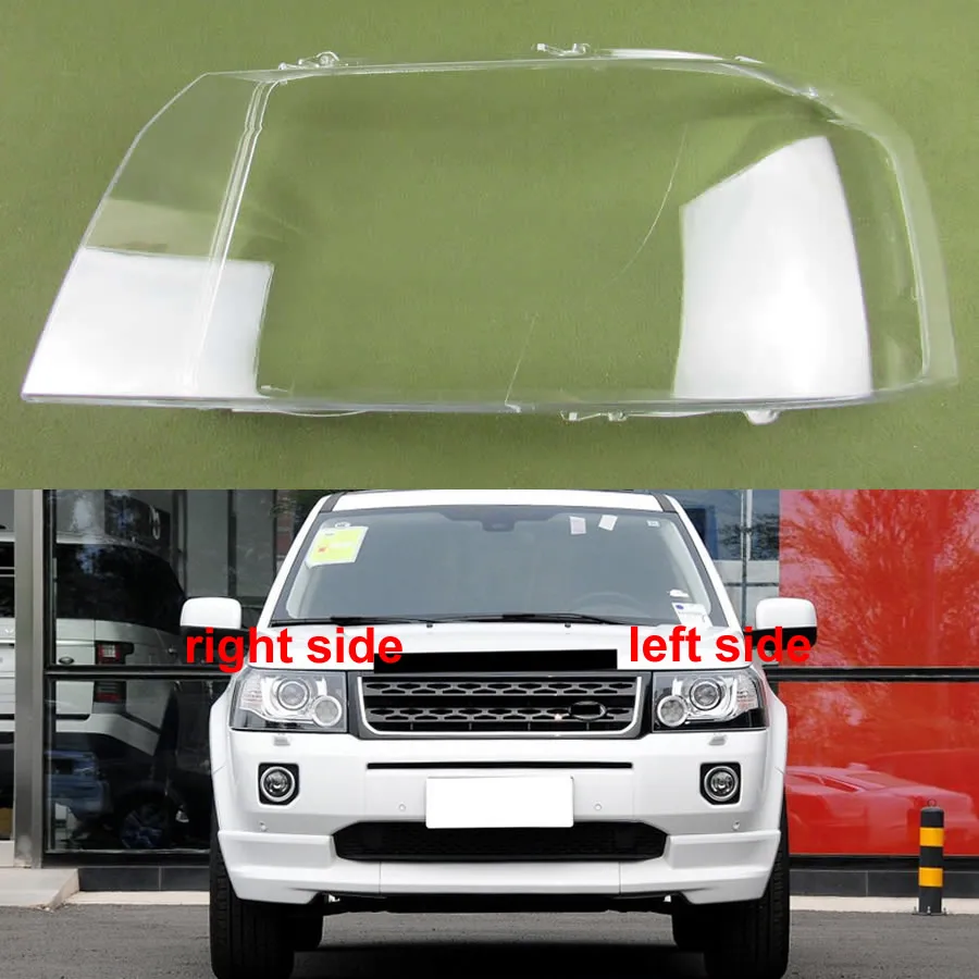 

For Land Rover Freelander 2 2013 2014 2015 Headlight Cover Transparent Headlamp Shell Lens Replace Original Lampshade Plexiglass