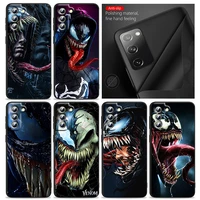 marvel avengers hero venom dean phone case for samsung s22 s21 s20 ultra fe s10 s9 s8 plus 4g 5g s10 edge silicone tpu cover