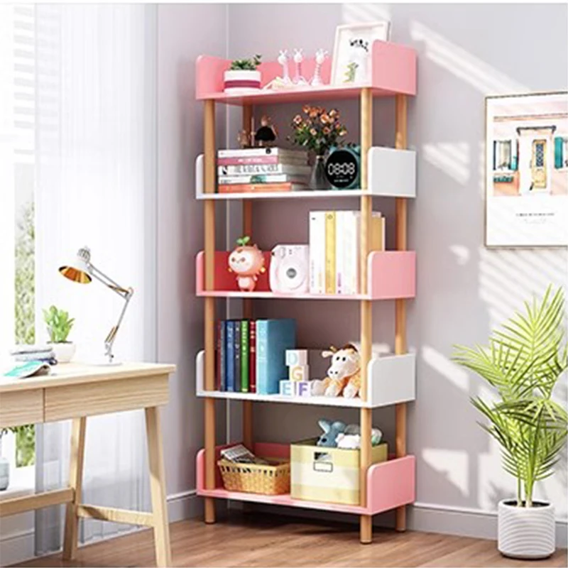 Современная полка для книг Детские канцелярские принадлежности Детская угловая