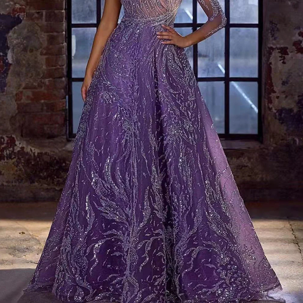 

2023Casual elegant comfortable slim dress, New Spring and Summer Women's Evening Dress Sequins Open Sleeve Split Dress Slim Dres