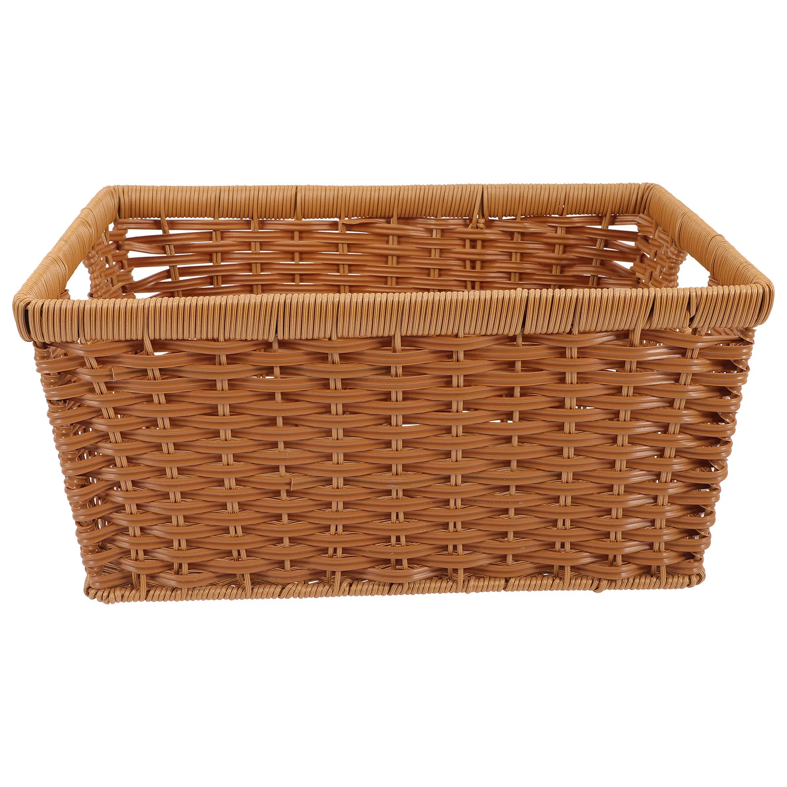 

Woven Fruit Basket Serving Basket Rattan Storage Basket Tabletop Serving Basket