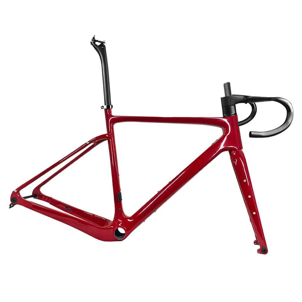 

Frameset Carbon Gravel Frame 700C*45C Bike Frame Gravel Frame Disc Gravel Frameset Gravel Fork Gravel Bike Handlebar 픽시 프레임
