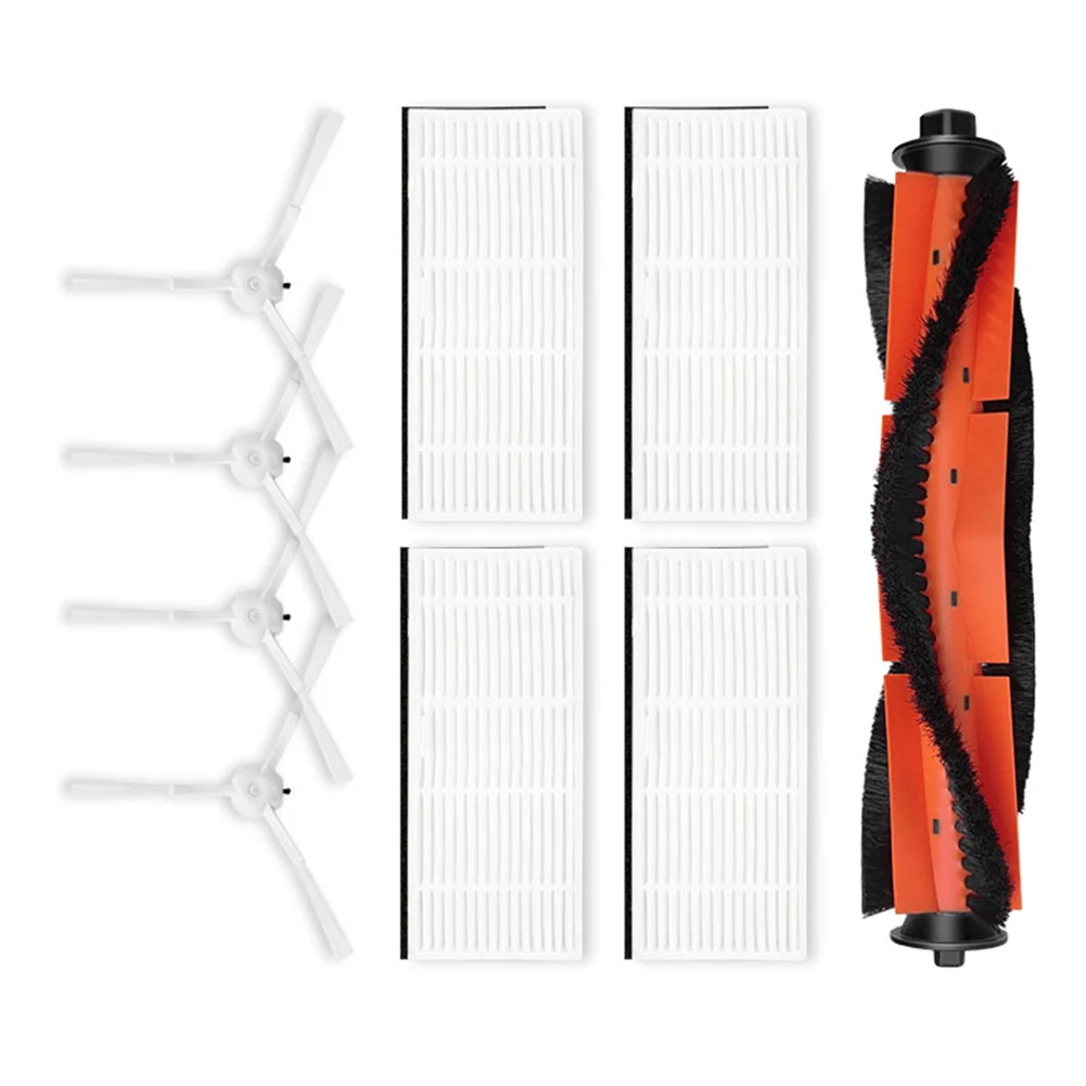 

9pcs/set Main Brush Filter For Lydsto R1 / R1A / R1 Pro / S1 Robot Vacuum Cleaner Parts HEPA Filter Mop Cloth Dust Box Dust Bag