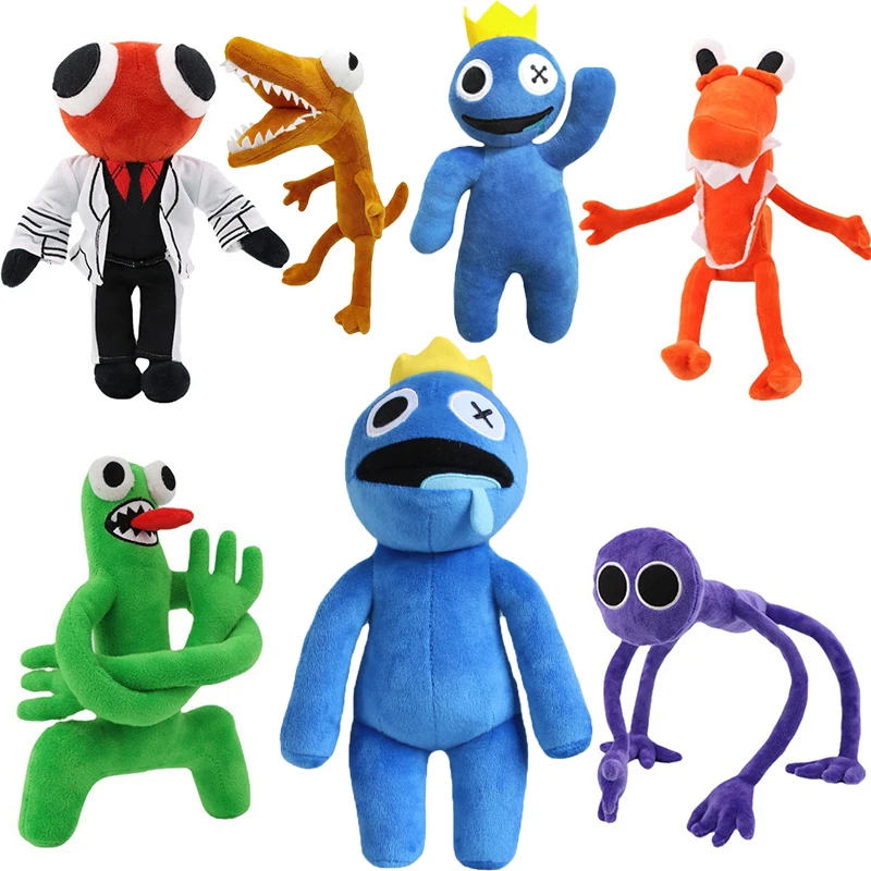 

Rainbow Friends Plush Doll Cartoon Game Character Stuffed Animal Blue Monster Soft Toy Plushie Figure Gift for Kid Fans Birthday