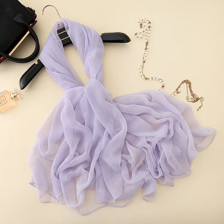 

Women Solid Cashmere Scarves Tassel 2020 Autumn New Soft Warm Lady Wraps Thin Long Scarf GRAY22