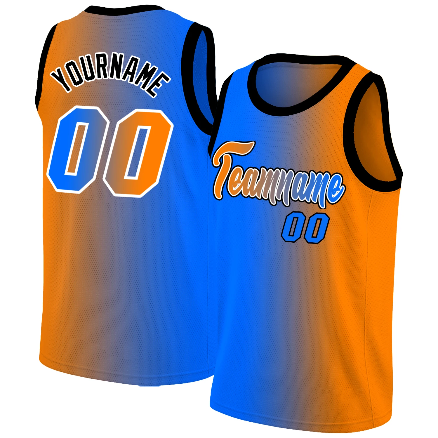 

Custom Basketball Jersey Full Sublimation Team Name/Number Active Breathable Training Athletic Round-Neck Shirts for Adults/Kids