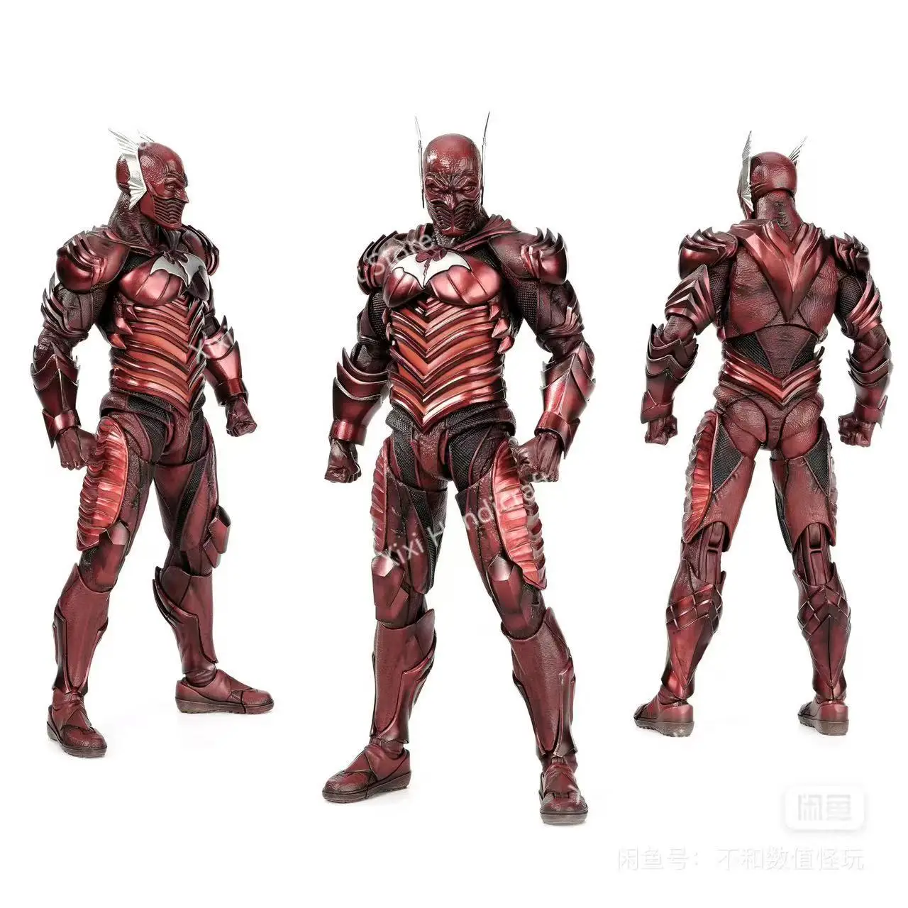 Фото В наличии: LPZZ UPFinegures 1/12 Red Death Metal Batman, аниме-фигурка, подвижная коллекционная кукла, подарок №3