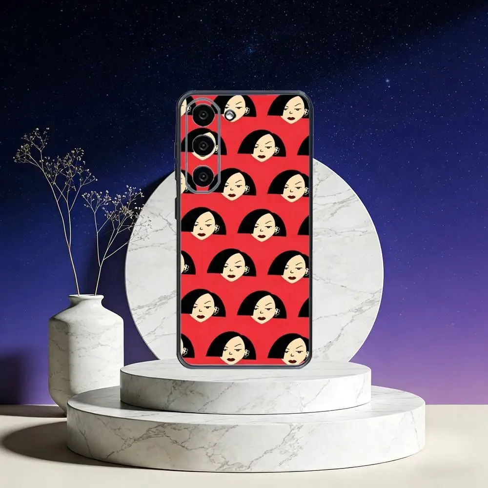 Фото Крутой чехол для телефона Jane Lane Daria Morgendorffer для Samsung Galaxy A73, A72, A71, A70, A53, A52, A51 и других моделей, мягкий черный чехол. №3