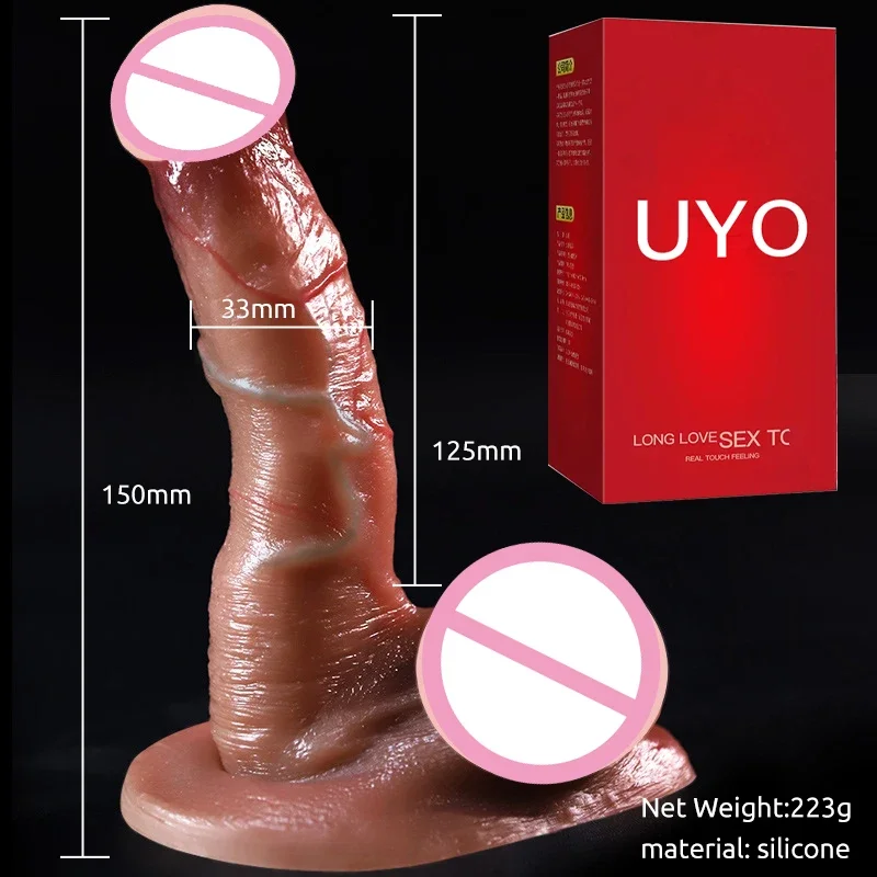 реалистичный фаллоимитатор xxl силикагель большой член игрушки для женщин