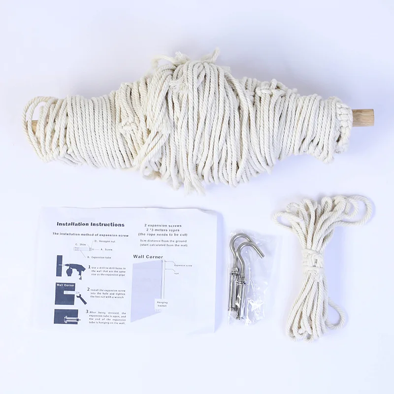 Подвесная кошачья корзина мягкий удобный гамак ручной работы из хлопка с