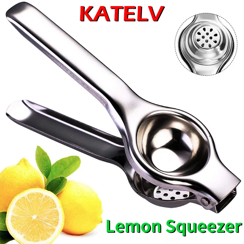 

Lemon Squeezer Hand Manual Stainless Steel Fruit Juicer Citrus Press Manual Juicer Orange Juicers Kitchen Tools Fruit Pressing