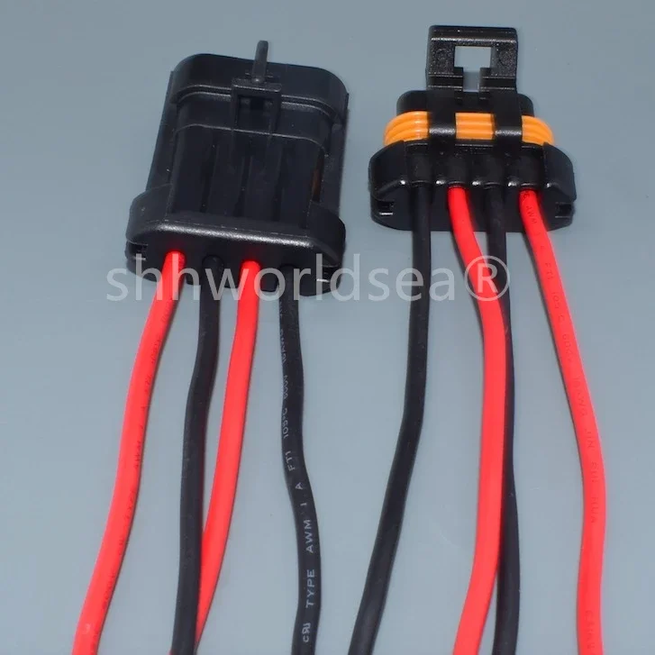 shhworldsea 4-контактный 1 5 мм 12162144 12162102 Разъем датчика кислорода O2 автомобильный