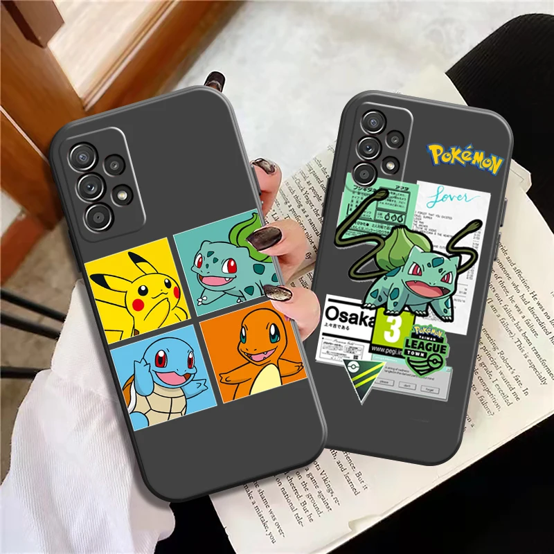 

Pokemon Pikachu Phone Cases For Samsung Galaxy S20 FE S20 Lite S8 Plus S9 Plus S10 S10E S10 Lite M11 M12 Carcasa Soft TPU