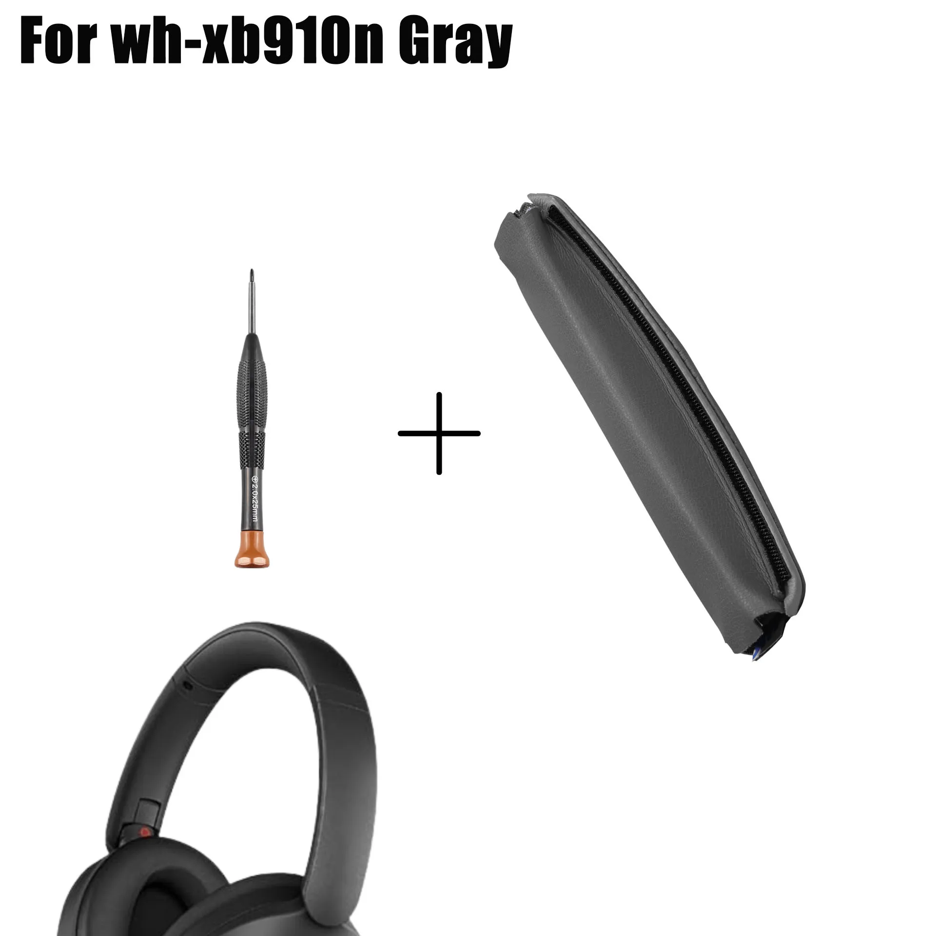 Фото Простая установка WHXB910N повязка на голову для SONY WH-XB910N сменная повязка на голову, подушка, чехол WH XB910N, повязка на голову №5