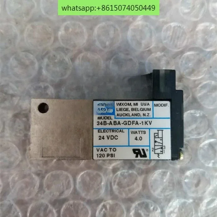 Электромагнитный клапан 34B-ABA-GDFA-1KT/1KA 34B-ABB/ABA-GDFA-1BA 34C 1KV