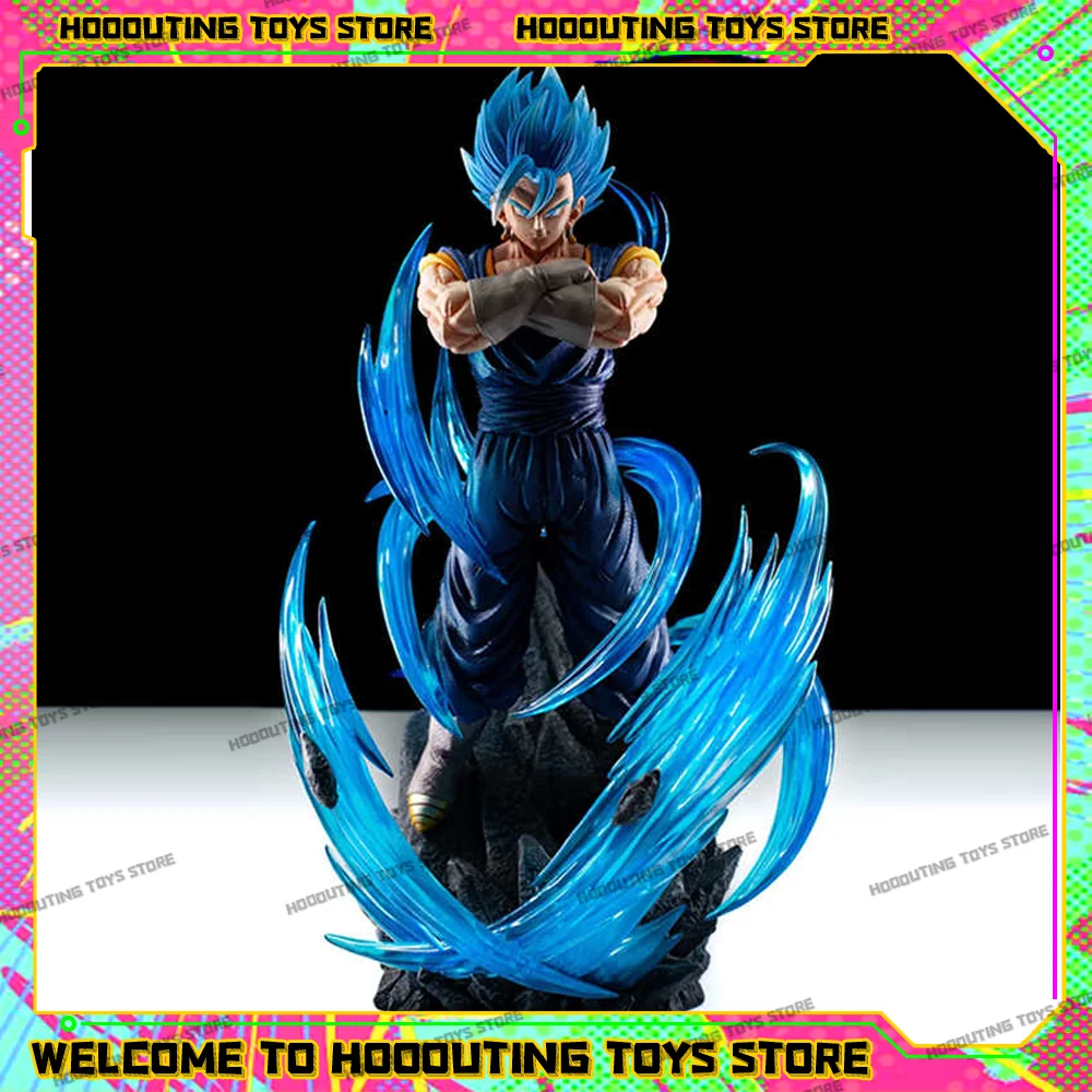 В наличии 33 см Dragon Ball Аниме Фигурка Gogeta Super Saiyan Gk Модель Son Goku Vegeta IV Экшн-модель YS