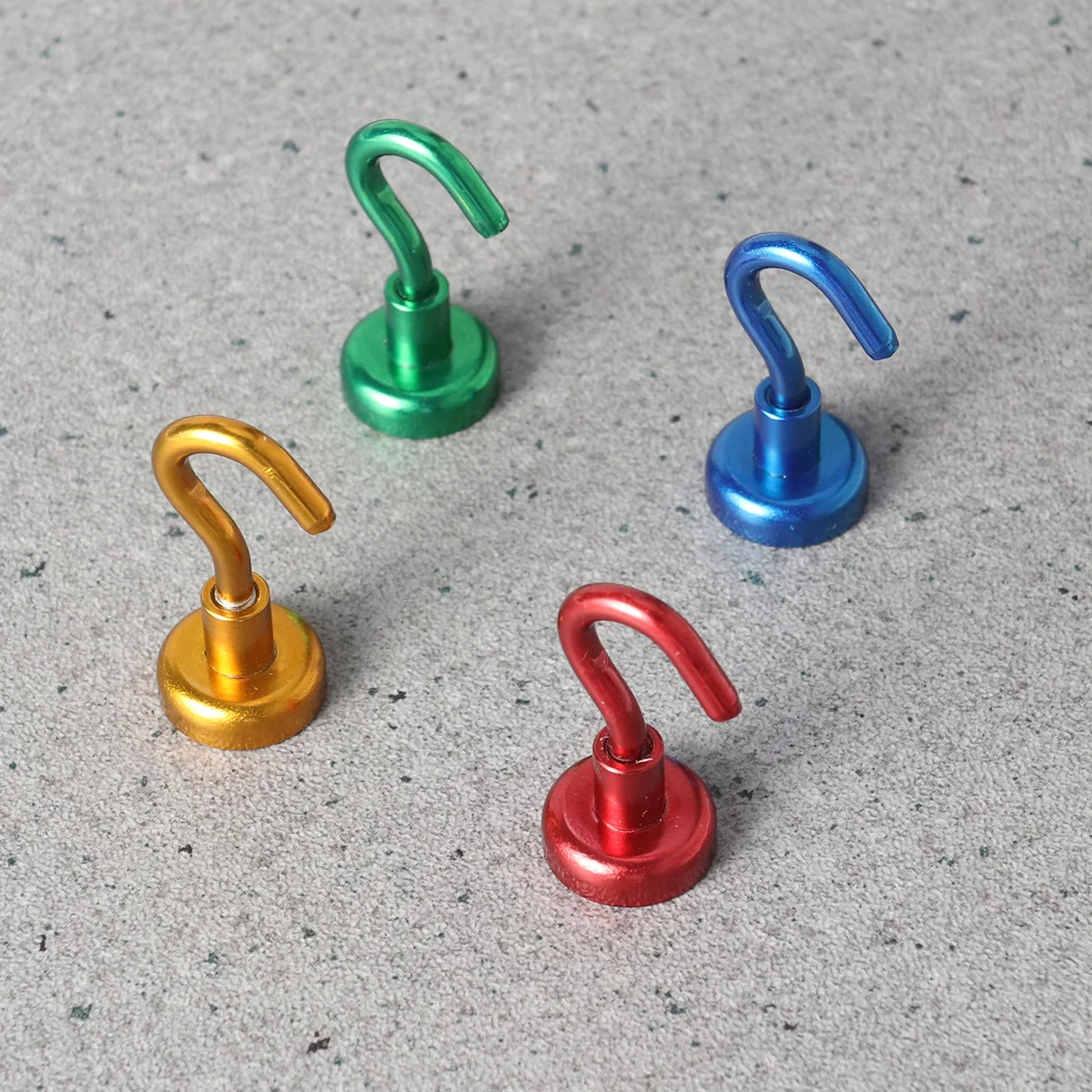 

6 Pcs 1.6MM Wall Hangers Super Power Strong Magnetic Useful Mini NdFeB Magnet Hooks for Kitchen
