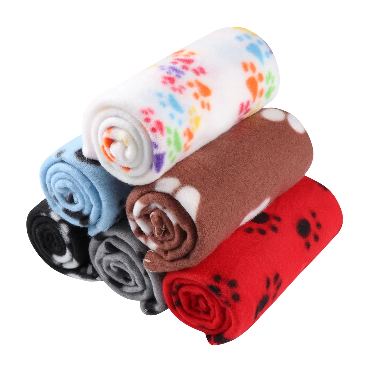 

Large Fleece Blankets Pet Pets Dog Throws Dogs Cat Puppy Cats Bed Doggie Small Kitten Thick Travel Towels Supplies Medium Beds