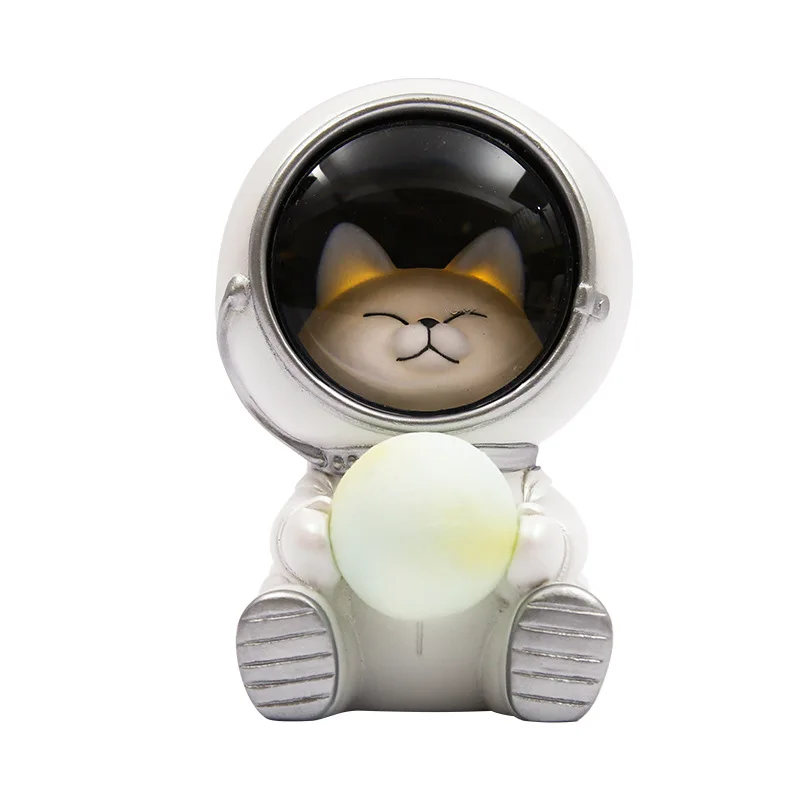 

Creative Galaxy LED Guardian Pet Astronaut Night Light Bedroom Decoration Table Lamp Starlight Lighting Child Toy Birthday Gift