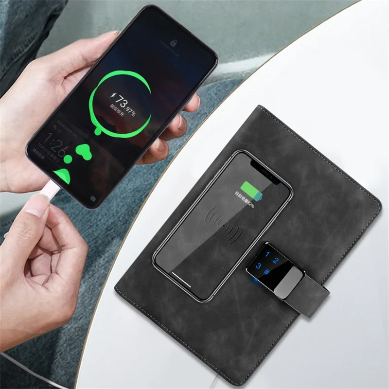 Уникальный блок питания с быстрой зарядкой блокнот синими зубьями и