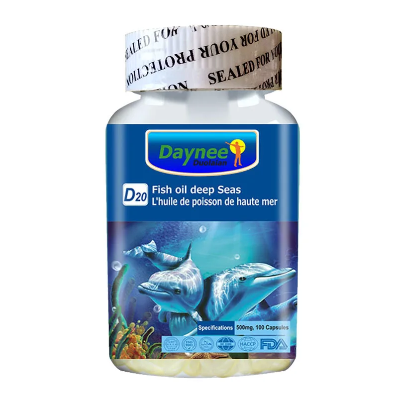 

Deep sea fish oil soft capsule Fish Oil Capsule 100 capsules Healthcare Supplement Organic Fish Oil