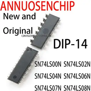 10PCS/LOT New and Original IC DIP-14 SN74LS00N SN74LS02N SN74LS04N SN74LS06N SN74LS07N SN74LS08N DIP-16 SN74LS47N SN74LS138N