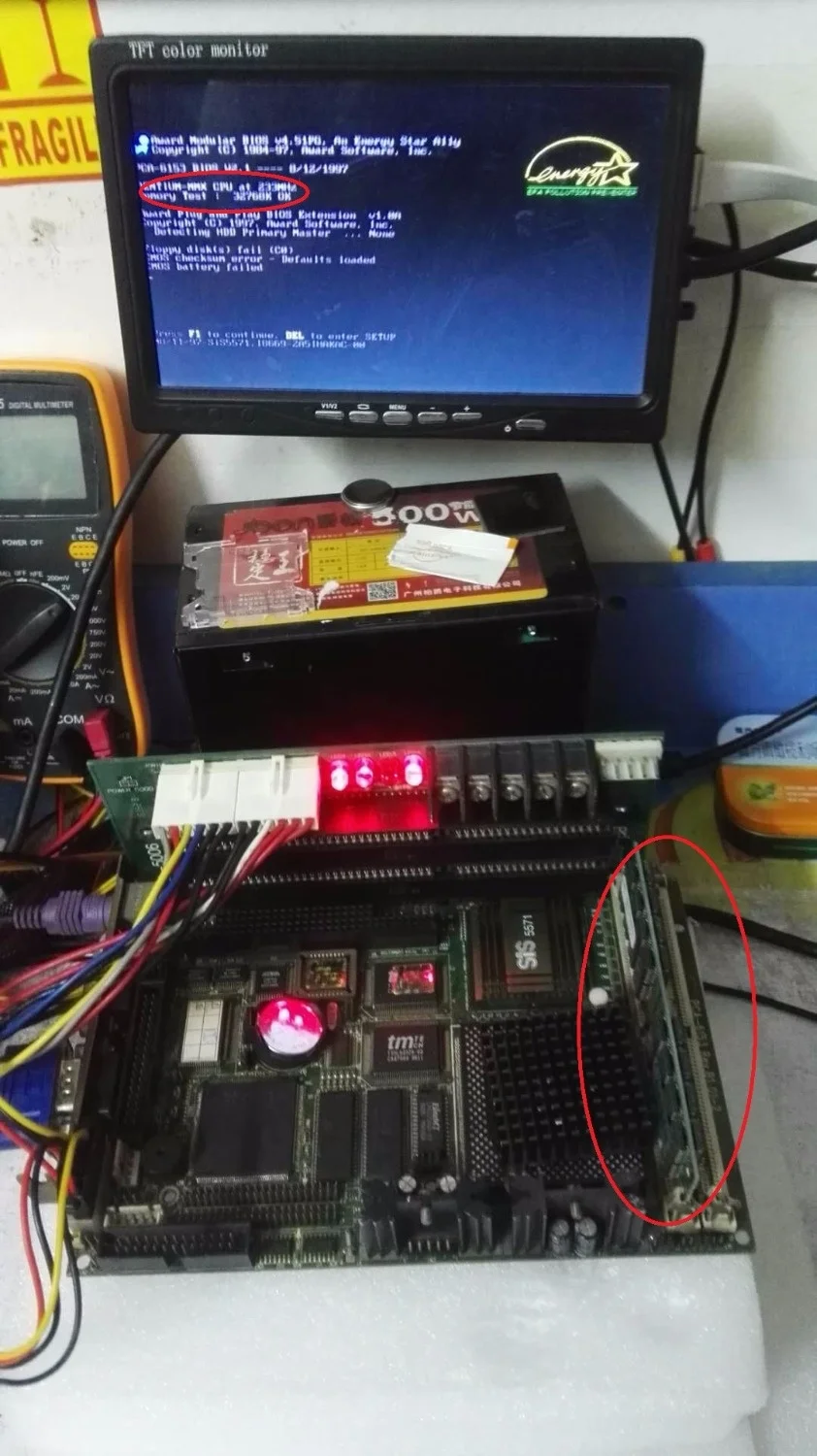 Оригинальная материнская плата EDO 72 Pin 2 шт. ОЗУ 8 м 16 32 100% ОК для материнской платы
